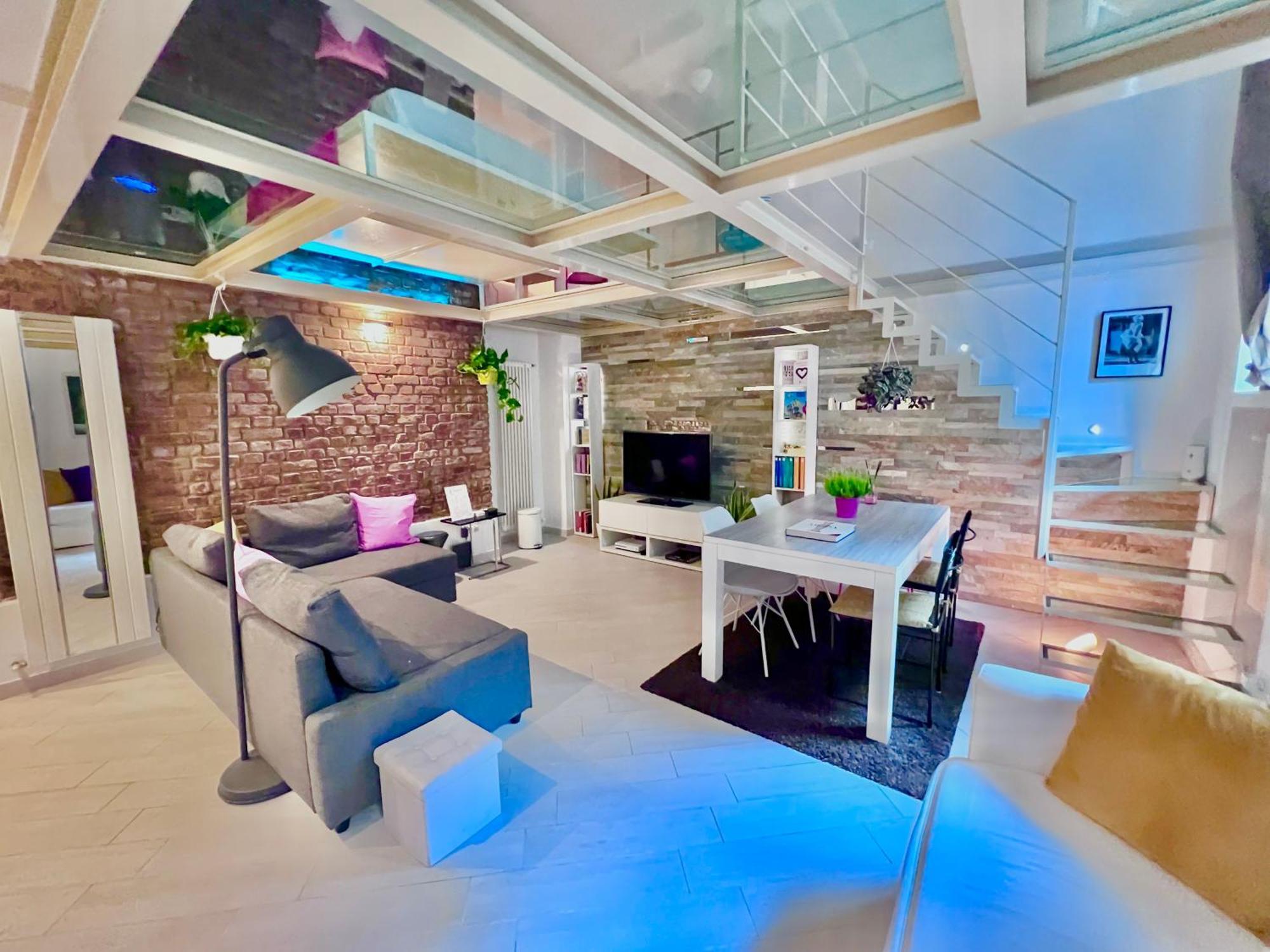 Glass Floor Loft Apartment *